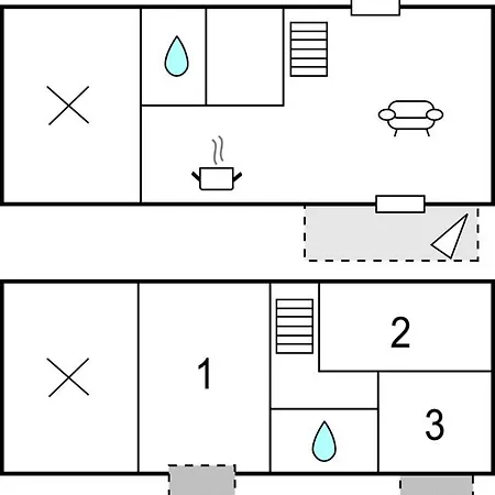 Hébergement de vacances Lovely In Vire Normandie With Wifi Saint-Martin-de-Tallevende